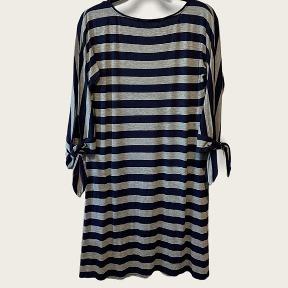 Soft Surroundings Adrift Striped T Shirt Dress size XS - Picture 5 of 10